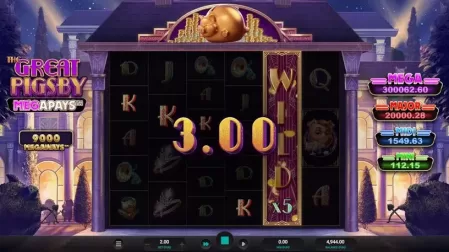 The Great Pigsby Megapays slot screenshot 4