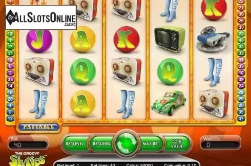 Screen2. The Groovy Sixties from NetEnt