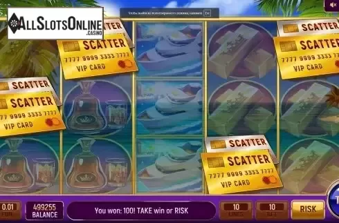 Scatter Symbals Screen