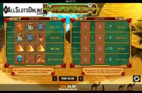 Win screen