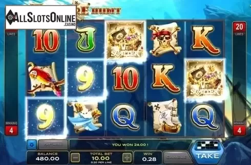Game workflow . Treasure Hunt (Xplosive Slots Group) from Xplosive Slots Group