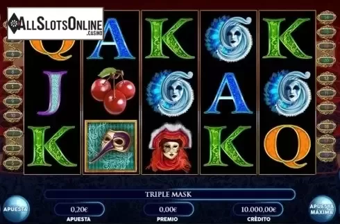 Reel screen. Triple Mask from R. Franco