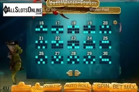 Screen5. Underwater Cowboy from SkillOnNet