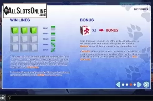 Features 2. Valko Dice from GAMING1