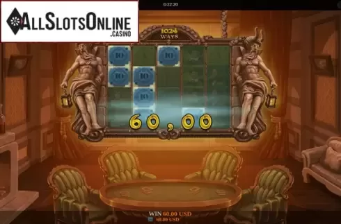Win Screen. Vampire Call from Betixon