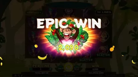 Wacky Monkey slot screenshot 4