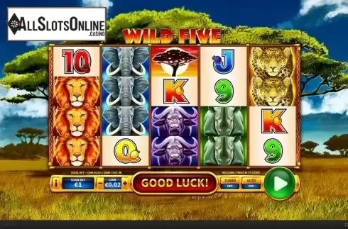 Reel Screen. Wild Five from Skywind Group