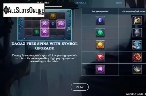 Paytable 4