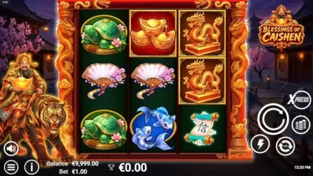 Blessings of Caishen slot screenshot 1