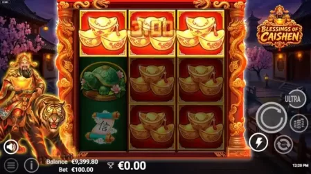 Blessings of Caishen slot screenshot 2