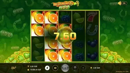 Burning Slots 100 slot screenshot 4