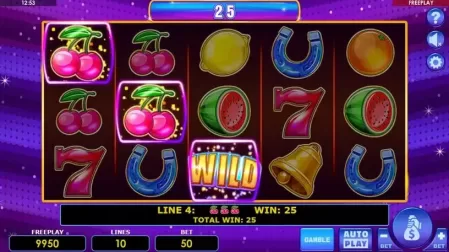 Cash Diamonds slot screenshot 2