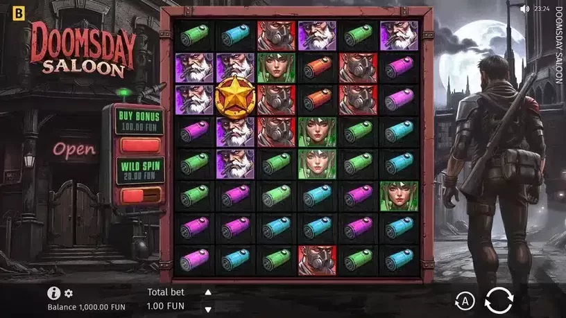 Doomsday Saloon slot screenshot 1