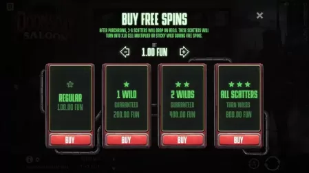 Doomsday Saloon slot screenshot 2