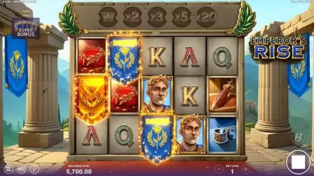 Emperor’s Rise slot screenshot 2