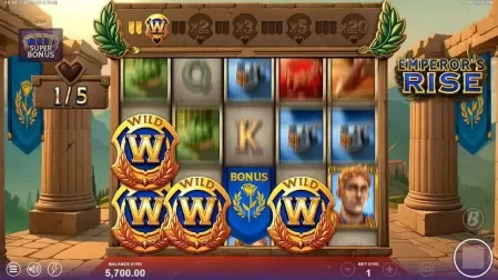 Emperor’s Rise slot screenshot 4