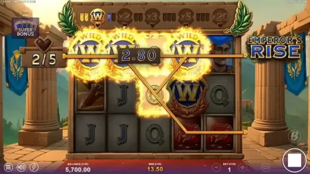 Emperor’s Rise slot screenshot 5