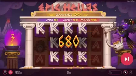 Epic Hellas slot screenshot 5