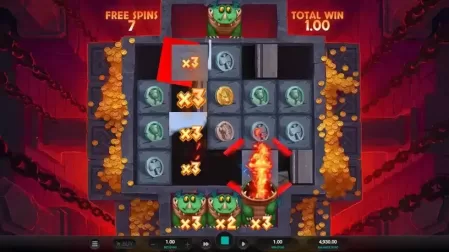 Fang's Inferno Dream Drop slot screenshot 4