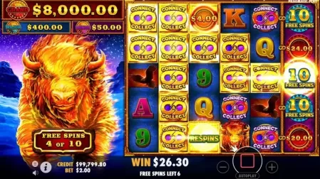 Fire Stampede slot screenshot 5