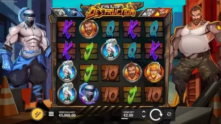 Fist of Destruction slot screenshot 1
