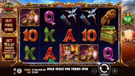 Gatot Kaca’s Fury slot screenshot 1