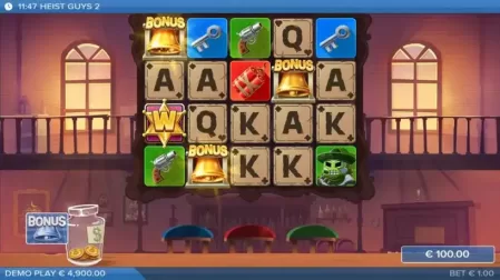 Heist Guys 2 slot screenshot 1
