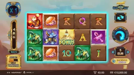 HelioPOPolis slot screenshot 1