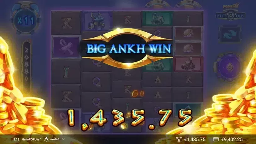 HelioPOPolis slot screenshot 6