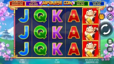 Japanese Coin: Hold The Spin slot screenshot 1