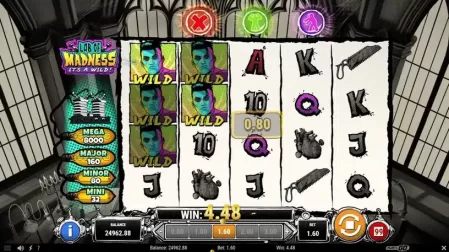 Lab of Madness It’s A-Wild! slot screenshot 2