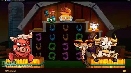 Lucky Clucks 2 Rooster Respins slot screenshot 3