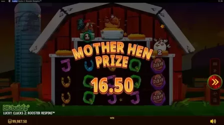 Lucky Clucks 2 Rooster Respins slot screenshot 4