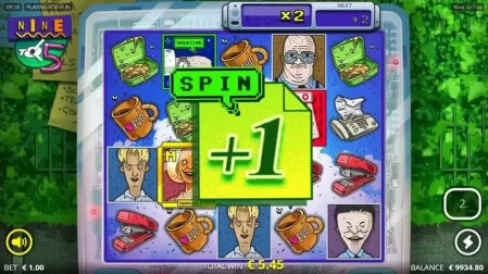 Nine To Five slot screenshot 4
