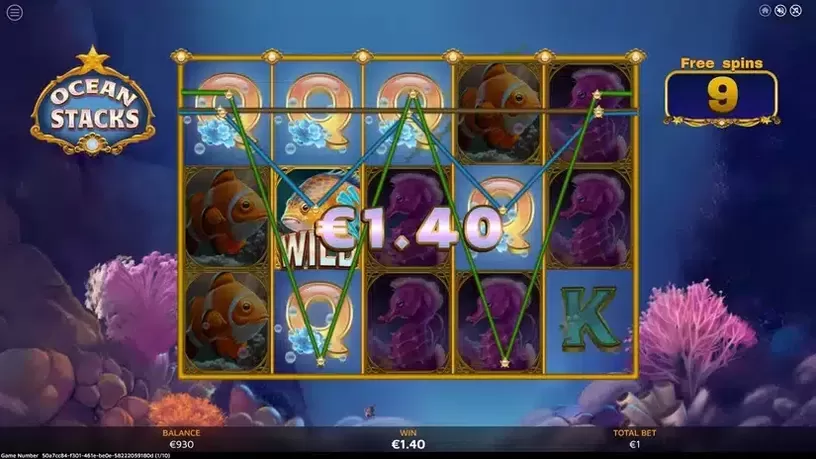 Ocean Stacks slot screenshot 6