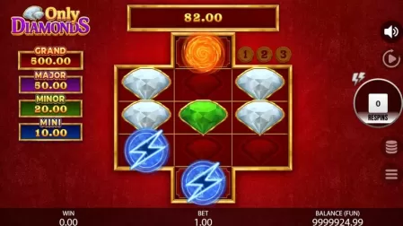 Only Diamonds slot screenshot 5