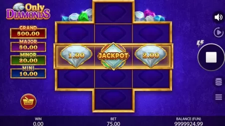 Only Diamonds slot screenshot 2