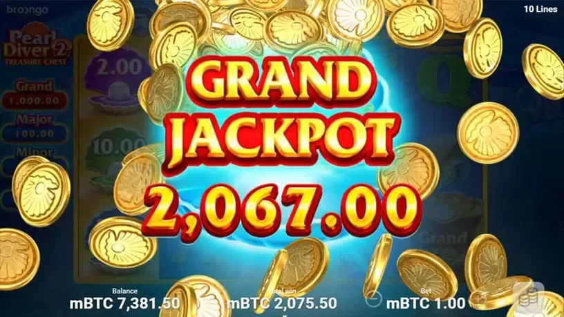Pearl Diver 2: Treasure Chest slot screenshot