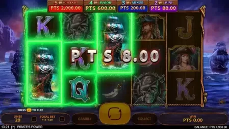 Pirates Power slot screenshot 3