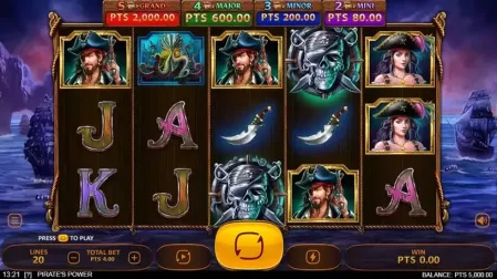 Pirates Power slot screenshot 1