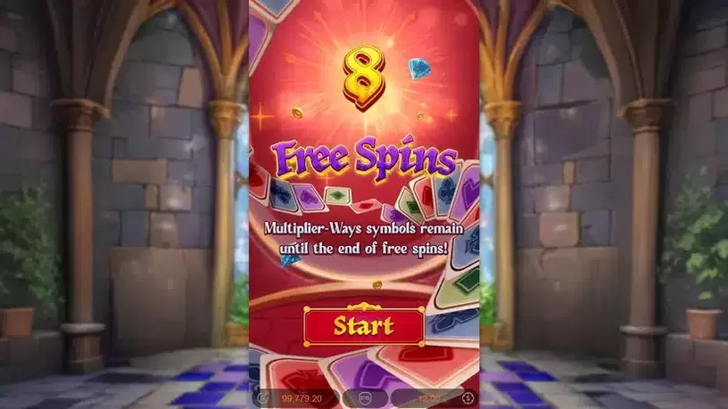 Poker Kingdom Win slot screenshot 4
