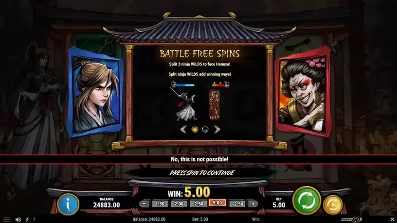 Ronin's Honour slot screenshot 6