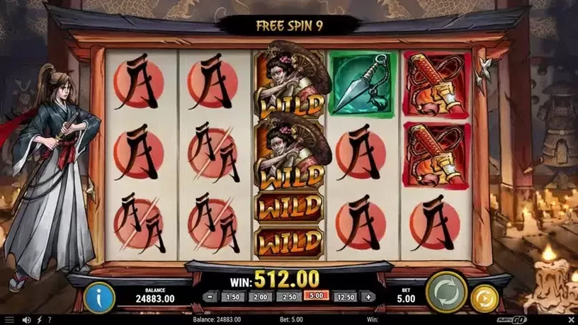 Ronin's Honour slot screenshot 8