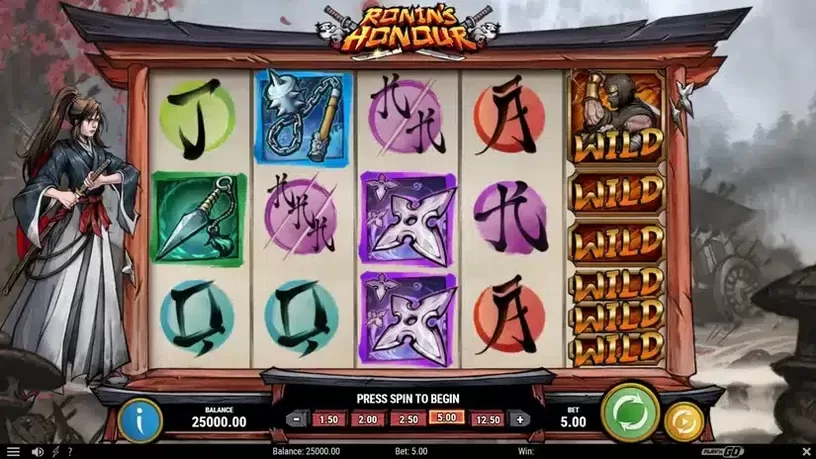 Ronin's Honour slot screenshot 1