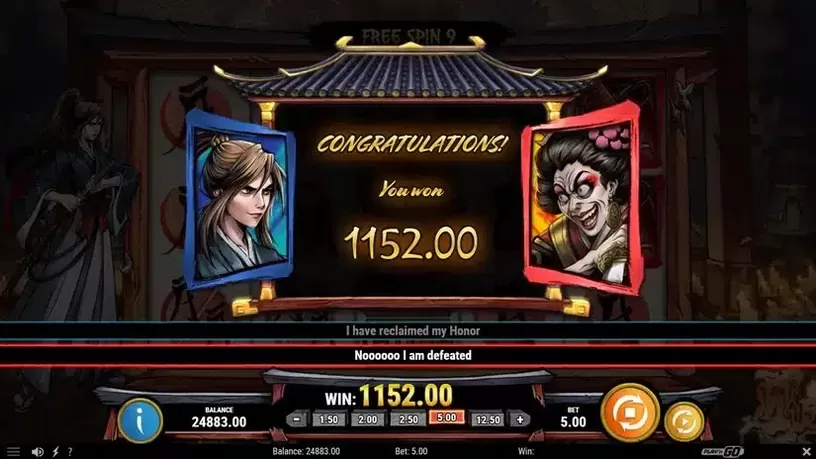 Ronin's Honour slot screenshot 9