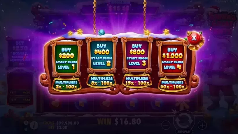 Santa's Great Gifts slot screenshot 3