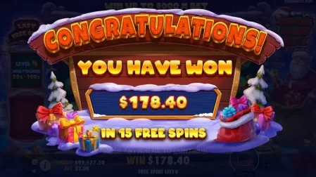 Santa's Great Gifts slot screenshot 8