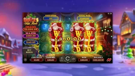 Santa's Wild Reels slot screenshot 5
