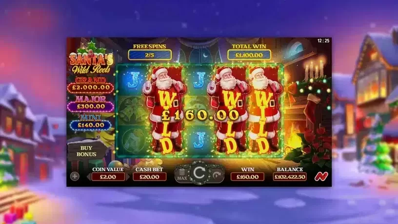 Santa's Wild Reels slot screenshot 5