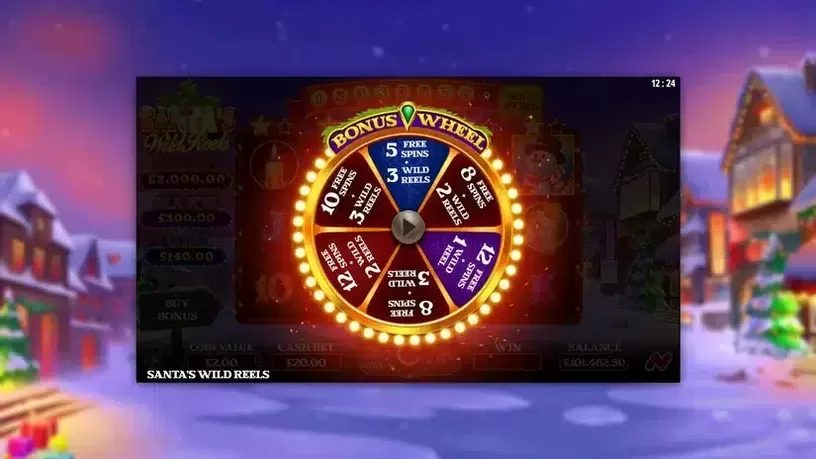 Santa's Wild Reels slot screenshot 2